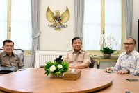 Presiden Prabowo Subianto menerima Wakil Presiden ke-10 dan ke-12 Republik Indonesia Jusuf Kalla didampingi Solihin Jusuf Kalla, di Istana Merdeka, Jakarta, pada Kamis, 11 Juni 2026. Foto: BPMI Setpres/Cahyo