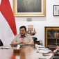 Presiden Prabowo Subianto memanggil Menteri Pendidikan Dasar dan Menengah (Mendikdasmen) Abdul Mu’ti di Istana Merdeka, Jakarta, pada Kamis, 11 Juni 2026. Foto: BPMI Setpres/Cahyo