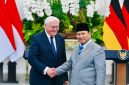 Presiden Prabowo dalam keterangan pers bersama usai pertemuan dengan Presiden Steinmeier di Istana Merdeka, Jakarta, pada Senin, 15 Juni 2026. Foto: BPMI Setpres/Laily Rachev