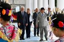 Presiden Prabowo Subianto menggelar jamuan santap siang kenegaraan sebagai bagian dari rangkaian kunjungan kenegaraan Presiden Republik Federal Jerman, Frank-Walter Steinmeier beserta Ibu Elke Büdenbender di Istana Negara, Jakarta, pada Senin, 15 Juni 2026. Foto: BPMI Setpres/Cahyo