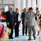 Presiden Prabowo Subianto menggelar jamuan santap siang kenegaraan sebagai bagian dari rangkaian kunjungan kenegaraan Presiden Republik Federal Jerman, Frank-Walter Steinmeier beserta Ibu Elke Büdenbender di Istana Negara, Jakarta, pada Senin, 15 Juni 2026. Foto: BPMI Setpres/Cahyo