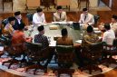 Presiden Prabowo Subianto menerima Menteri dan Wakil Menteri Haji dan Umrah beserta pimpinan DPR RI dan sejumlah anggota Komisi VIII DPR RI di kediaman pribadinya, di Hambalang pada Rabu, 17 Juni 2026. Foto: BPMI Setpres/Muchlis Jr