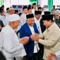 Presiden Prabowo Subianto menghadiri Penutupan Musyawarah Nasional (Munas) Alim Ulama dan Konferensi Besar (Konbes) Nahdlatul Ulama (NU) 2026 yang diselenggarakan di Institut Agama Islam (IAI) Syaichona Mohammad Cholil, Kabupaten Bangkalan, Jawa Timur, pada Selasa, 23 Juni 2026. Foto: BPMI Setpres/Laily Rachev