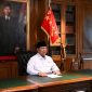 Presiden Prabowo Subianto menyampaikan ucapan selamat kepada seluruh umat Buddha yang memperingati Hari Raya Waisak 2570 Buddhist Era (BE), pada Minggu, 31 Mei 2026. Foto: BPMI Setpres/Kris