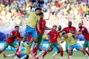 Timnas Brasil gagal meraih kemenangan pada pertandingan perdana Grup C Piala Dunia 2026 setelah ditahan imbang Maroko dengan skor 1-1 di Stadion MetLife, East Rutherford, Minggu (14/6/2026). (Foto: Istimewa)