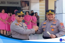 Foto Dok: (Kiri) AKBP Nur Kholis SIK kini diserahkan kepada AKBP Novrial Alberti Kombo SIK MAP. (Kanan)