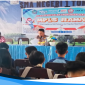 Kasat Binmas Polres Minahasa, IPTU Haris Sukisman, memberikan pembekalan kepada peserta didik baru SMA Negeri 1 Tondano dengan mengusung tema "Edukasi Bahaya Narkoba