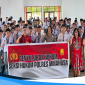 Polres Minahasa melaksanakan kegiatan Penyuluhan Hukum kepada para pelajar baru SMK Negeri 1 Tondano yang sedang mengikuti Masa Pengenalan Lingkungan Sekolah (MPLS), Kamis (16/7/2026).
