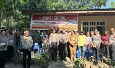 Ditlantas Polda Sulut Resmikan Bedah Rumah Warga di Malalayang