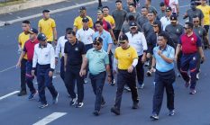 Kapolda Sulut dan Pangdam XIII/Mdk Kompak Perkuat Soliditas TNI-Polri dalam Olahraga Bersama