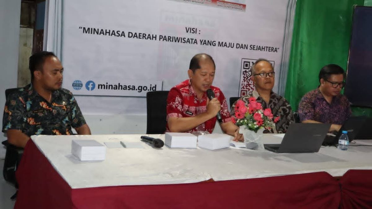 Dinas Komunikasi dan Informatika (Diskominfo) Kabupaten Minahasa, Kamis (9/7/2026). menggelar Rapat Koordinasi Pelaksanaan Manajemen Sistem Pemerintahan Berbasis Elektronik (SPBE) di Ruang Rapat Diskominfo Kabupaten Minahasa.