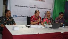 Dinas Komunikasi dan Informatika (Diskominfo) Kabupaten Minahasa, Kamis (9/7/2026). menggelar Rapat Koordinasi Pelaksanaan Manajemen Sistem Pemerintahan Berbasis Elektronik (SPBE) di Ruang Rapat Diskominfo Kabupaten Minahasa.