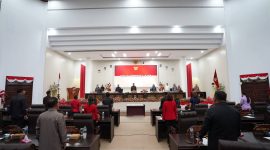 Foto Dok: Pemerintah Kabupaten Minahasa bersama DPRD Minahasa berkolaborasi menuntaskan Rancangan Peraturan Daerah (Ranperna) tersebut menjadi Perumahan Daerah (Perda). Kesepakatan tersebut ditetapkan dalam Rapat Paripurna Pembicaraan Tingkat II yang digelar di Ruang Sidang DPRD Kabupaten Minahasa. 