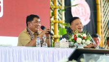 Gubernur Sulawesi Utara Mayjen TNI (Purn) Yulius Selvanus menghadiri Sidang Raya XXXV Kerapatan Gereja Protestan Minahasa (KGPM) di Kiawa Resort, Kabupaten Minahasa, Selasa (30/6/2026).