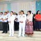 Gubernur Sulawesi Utara Mayjen TNI (Purn) Yulius Selvanus, S.E. menyambut langsung kedatangan kontingen Pesparawi Sulut di Graha Gubernuran Bumi Beringin, Manado, Rabu (1/7/2026).