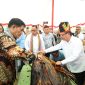 Gubernur Sulawesi Utara Mayjen TNI (Purn.) Yulius Selvanus, S.E.,menghadiri Pengucapan Syukur di Lapangan Sam Ratulangi, Taman God Bless, Tondano, Kabupaten Minahasa, Minggu 26/7.(ist)