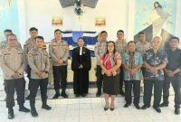 Polsek Marore memperkuat pendekatan humanis kepada masyarakat melalui kegiatan pengamanan ibadah dan sambang gereja dalam program Minggu Kasih di Kecamatan Kepulauan Marore, Kabupaten Kepulauan Sangihe.