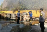 Kebakaran lahan kosong terjadi di Desa Maumbi Jaga IX, Kecamatan Kalawat, Kabupaten Minahasa Utara, Sabtu (25/7/2026) siang.
