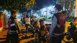 Polres Minahasa Utara meningkatkan patroli malam melalui Kegiatan Rutin yang Ditingkatkan (KRYD) sebagai upaya menjaga keamanan sekaligus mengantisipasi kebakaran hutan dan lahan (Karhutla).