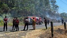 Kebakaran lahan kosong terjadi di Kelurahan Malalayang Dua, Lingkungan VII, Kecamatan Malalayang, Kota Manado, Selasa (28/7/2026).