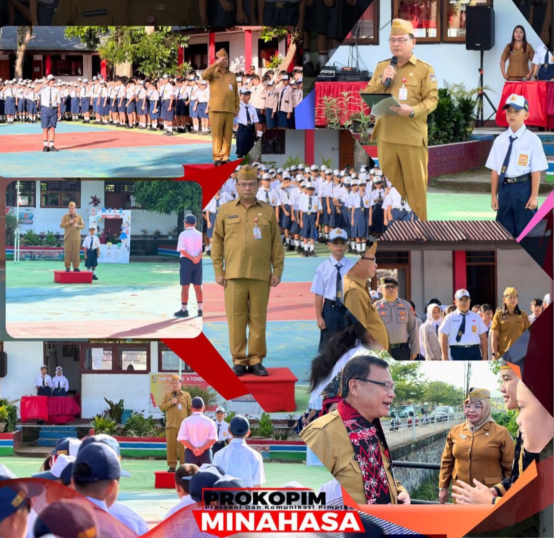 SMP Negeri 4 Tondano resmi memulai Tahun Ajaran 2026/2027 dengan menggelar Masa Pengenalan Lingkungan Sekolah.