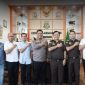 Kapolres Tomohon AKBP Novrial Alberti Kombo, S.I.K., M.A.P. melaksanakan audiensi dengan Kepala Kejaksaan Negeri (Kajari) Tomohon di Kantor Kejari Tomohon, Selasa (14/7/2026).