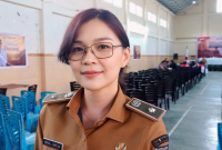 Hukum Tua Desa Koha Timur, Indria Lighaya Suwu SH.