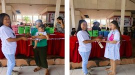 Pemdes Teep Gelar Posyandu, Bumil, Lansia dan balita