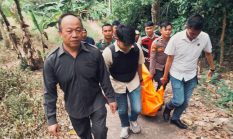 Inafis Polres Minahasa Bersama Polsek Eris Tangani Penemuan Mayat Perempuan di Touliang Oki