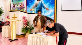 Rumah Tahanan Negara (Rutan) Kelas IIA Manado kembali menunjukkan komitmennya dalam membentuk karakter warga binaan melalui pembinaan kerohanian.