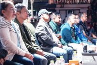 Panglima Kodam XIII/Merdeka Mayjen TNI Mirza Agus, S.I.P., menghadiri kegiatan nonton bareng (nobar) pertandingan Piala Dunia 2026 yang digelar di Lapangan Sparta Tikala, Kota Manado, Sabtu (11/7/2026) dini hari.