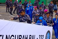 Dankodaeral VIII Laksda TNI Dery Triesananto Suhendi, S.E., M.Tr.Opsla., meninjau langsung kesiapan KRI I Gusti Ngurah Rai (GNR)-332 yang sandar di Dermaga Bitung, Sulawesi Utara, Sabtu (11/7/2026).