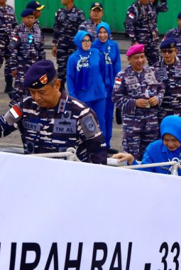 KRI I Gusti Ngurah Rai-332 Sandar di Bitung, Dankodaeral VIII Pastikan Kesiapan Operasi Perbatasan dan Latma Orruda 2026