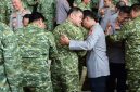 Kasad Jenderal TNI Maruli Simanjuntak, M.Sc., mendampingi Panglima TNI Jenderal TNI Agus Subiyanto menerima kunjungan silaturahmi Kapolri Jenderal Polisi Listyo Sigit Prabowo di Markas Besar TNI, Cilangkap, Jakarta Timur, Senin (13/7/2026).