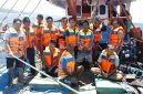 KM Koxinga Tenggelam Dihantam Gelombang di Perairan Minut, 12 Nelayan Berhasil Diselamatkan