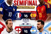 Piala Dunia 2026 memasuki babak semifinal dengan menyisakan empat tim terbaik yang masih berpeluang meraih gelar juara dunia.