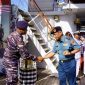 Komandan Komando Daerah Angkatan Laut  (Dankodaeral) VIII Laksda TNI Dery Triesananto Suhendi, S.E., M.Tr.Opsla., melaksanakan kunjungan kerja ke KRI Bima Suci-945 yang tengah sandar di Dermaga Utama Samla Satrol Kodaeral VIII, Bitung, Rabu (15/7/2026).