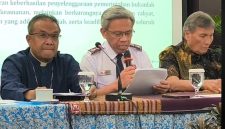 Komandan Teritorial Gereja Bala Keselamatan Indonesia, Kolonel Hosea Makagiantang (Tengah), menghadiri Pertemuan Forum Umat Kristiani Indonesia (FUKRI) yang berlangsung di Jakarta, Kamis (16/7/2026).