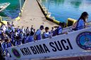 Antusiasme masyarakat Sulawesi Utara terhadap kegiatan Open Ship KRI Bima Suci mencapai puncaknya pada hari terakhir pelaksanaan di Dermaga Samla Kodaeral VIII, Manado, Jumat (17/7/2026).