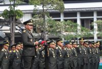 Kasad Jenderal TNI Maruli Simanjuntak resmi menerima 514 Perwira Remaja (Paja) Akademi Militer (Akmil) di Markas Besar Angkatan Darat (Mabesad), Jakarta, Rabu (22/7/2026).