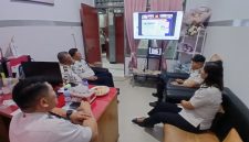 Rutan Kelas IIB Kotamobagu mengikuti kegiatan Analisis dan Evaluasi (ANEV) Capaian Kinerja Triwulan II Semester I Tahun 2026 secara virtual, Rabu (22/7).