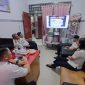 Rutan Kelas IIB Kotamobagu mengikuti kegiatan Analisis dan Evaluasi (ANEV) Capaian Kinerja Triwulan II Semester I Tahun 2026 secara virtual, Rabu (22/7).