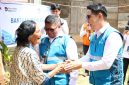 PT PLN (Persero) UP3 Kotamobagu menyerahkan bantuan pasang baru listrik gratis kepada enam keluarga kurang mampu di Kabupaten Bolaang Mongondow Timur.