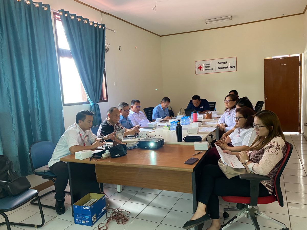 PMI) Provinsi Sulawesi Utara menggelar Rapat Pleno Pengurus di Markas PMI Sulut, Jalan Malalayang–Tanawangko, Manado, Selasa (21/7/2026).