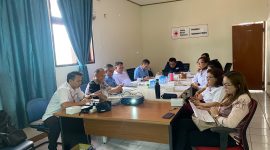PMI) Provinsi Sulawesi Utara menggelar Rapat Pleno Pengurus di Markas PMI Sulut, Jalan Malalayang–Tanawangko, Manado, Selasa (21/7/2026).