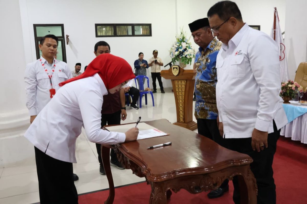 Palang Merah Indonesia (PMI) Kabupaten Bolaang Mongondow Timur (Boltim) resmi memiliki kepengurusan baru periode 2026–2031.