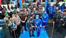 Kawasan Monumen Pahlawan Samudera di Kota Bitung diresmikan Dankodaeral VIII Laksda TNI Dery Triesananto Suhendi, S.E., M.Tr.Opsla., didampingi Ketua Daerah Kodaeral VIII Gabungan Jalasenastri Koarmada RI, Ny. Emy Dery T.S., di Jalan Yos Sudarso, Kecamatan Maesa, Jumat 24/7. (ist)