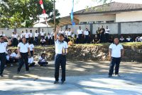 Komando Daerah Angkatan Laut (Kodaeral) VIII menggelar turnamen bola voli sebagai bagian dari rangkaian peringatan HUT Kodaeral VIII ke-1 Tahun 2026.