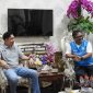 GM PLN UID Suluttenggo Usman Bangun bersama Bupati Sangihe Michael Thungari di Rumah Jabatan Bupati, Senin (27/7/2026).