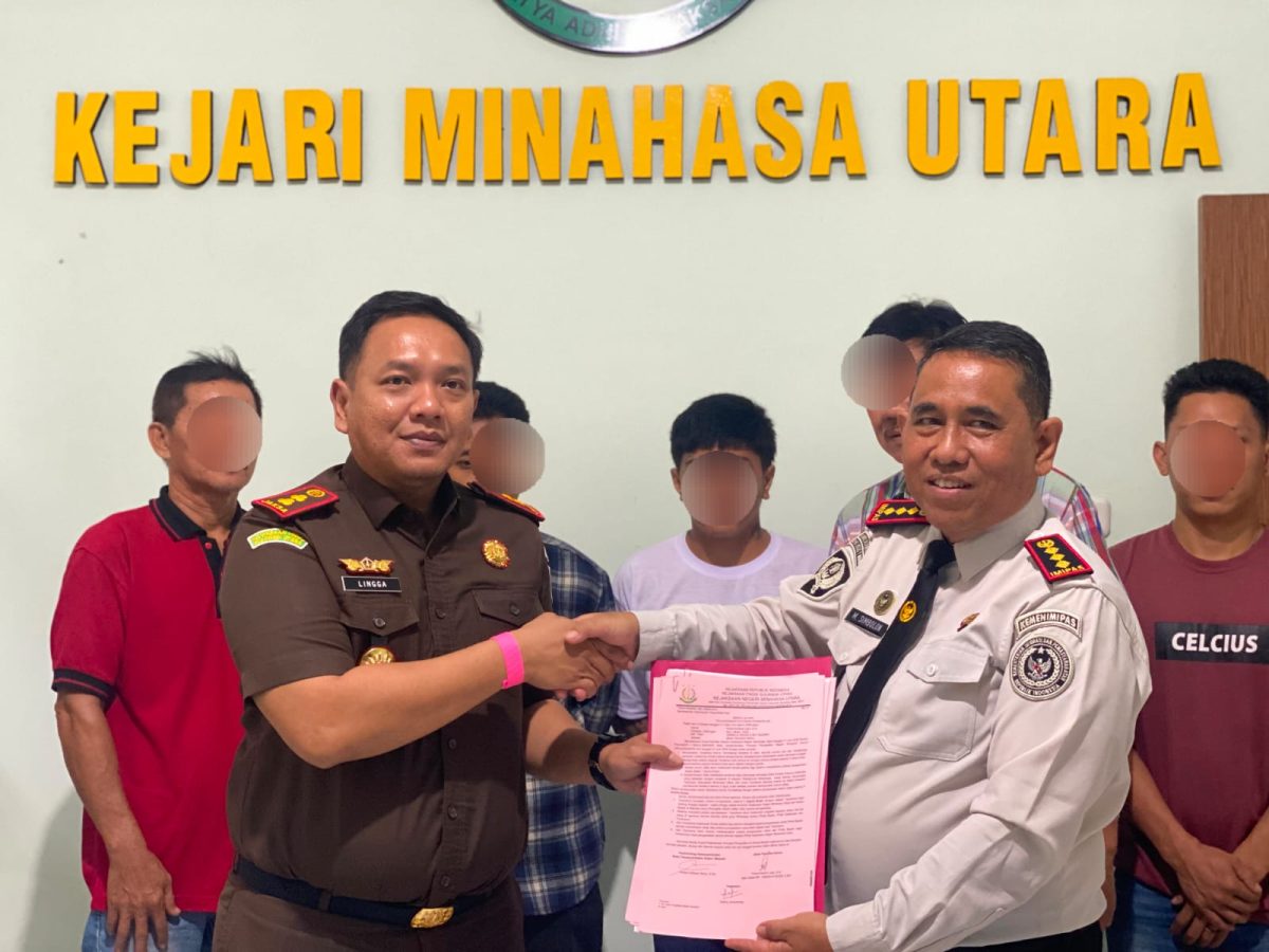 Bapas Kelas I Manado menerima penyerahan lima klien pidana pengawasan dari Kejaksaan Negeri Minahasa Utara sebagai tindak lanjut pelaksanaan putusan pengadilan yang telah berkekuatan hukum tetap.